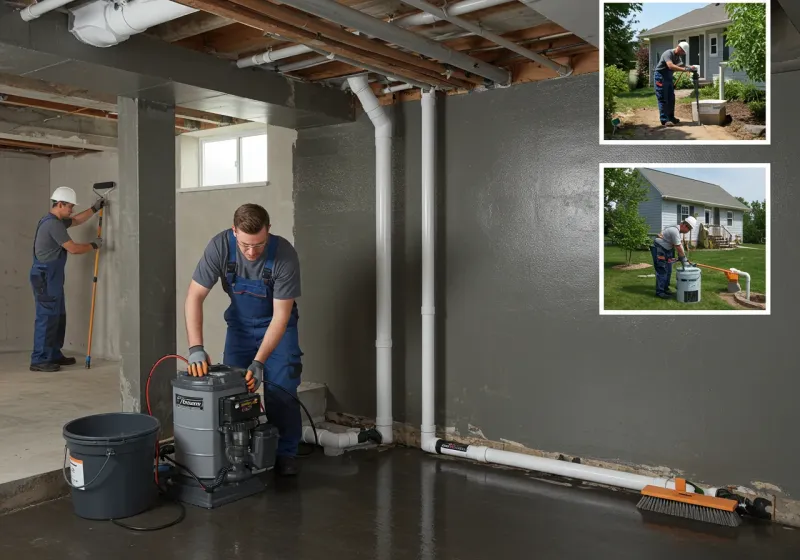 Basement Waterproofing and Flood Prevention process in St Johnsbury, VT